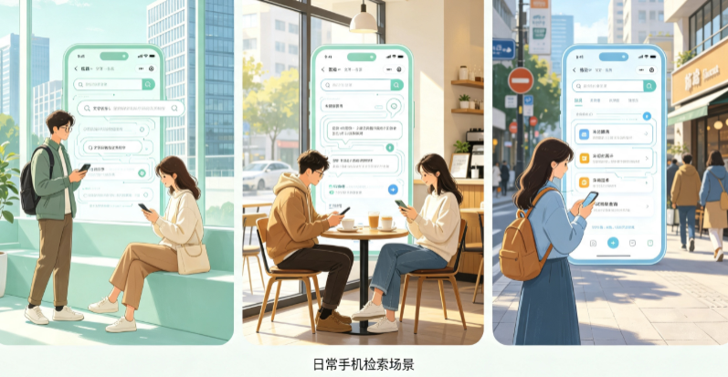 罗田县普通人日常手机使用场景拆解：GEO 与 AI 优化如何改变信息检索体验